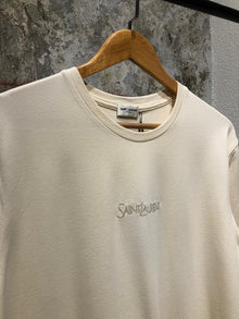 Cream Cotton T-shirt