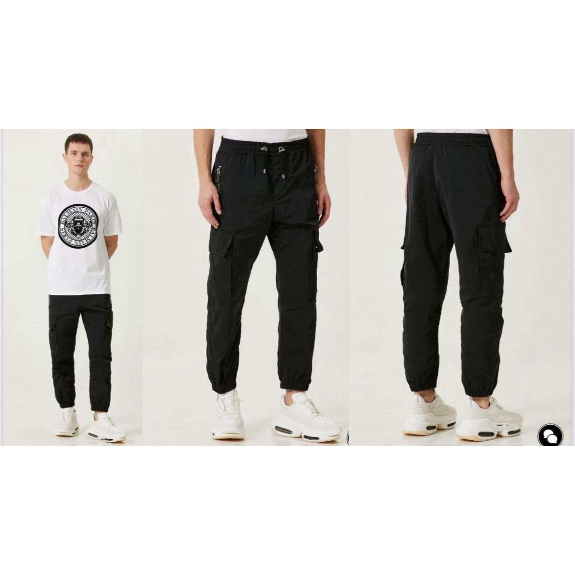 Black Cargo Pants
