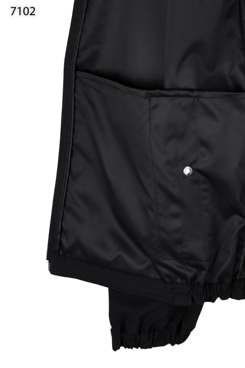 Black Windbreaker