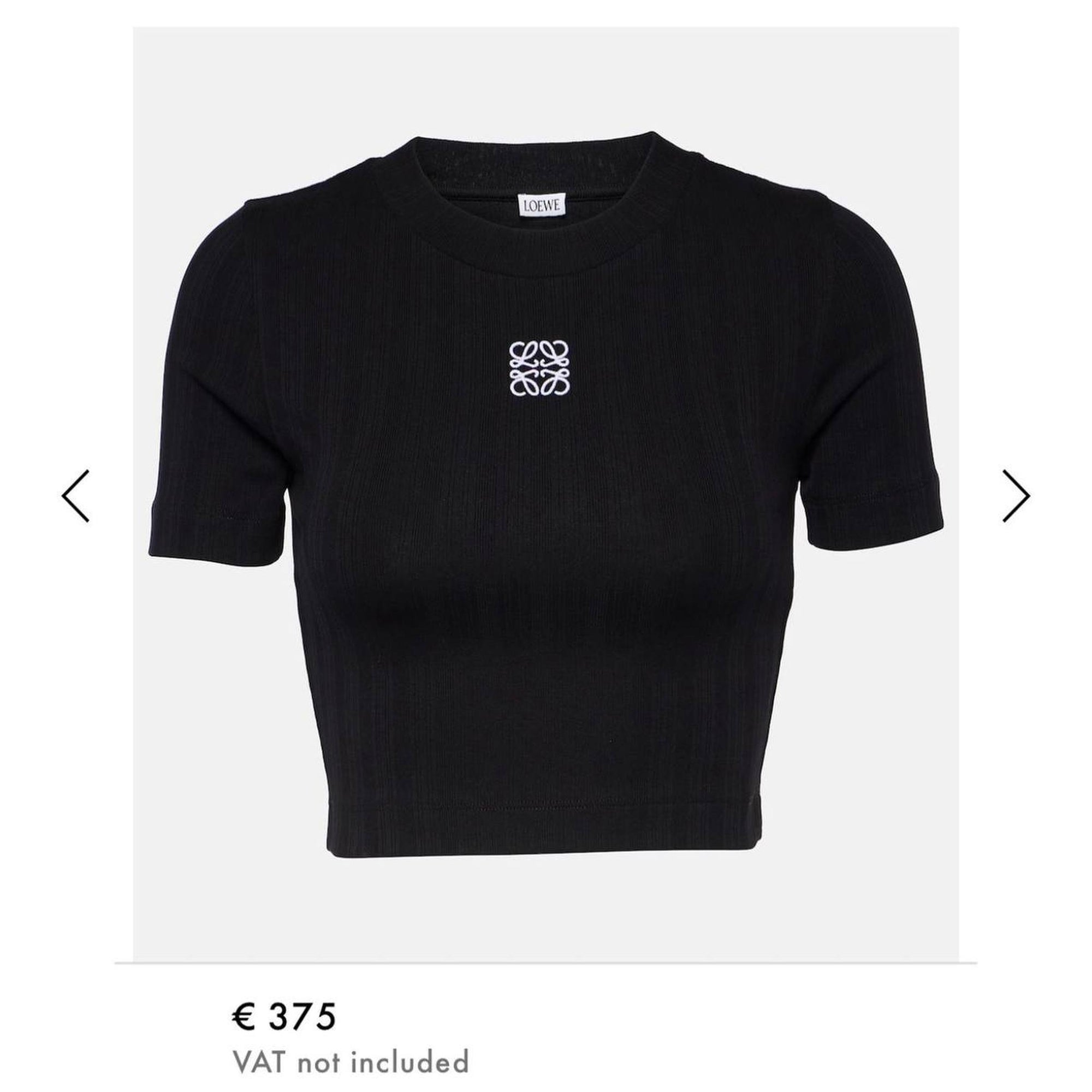 Černobílý dámský crop top