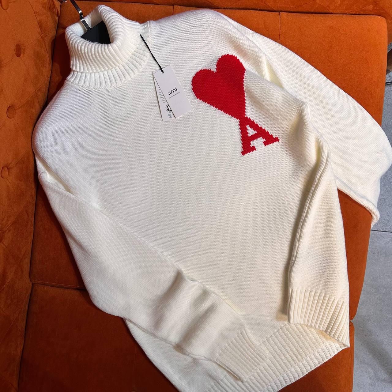 White Wool Sweater