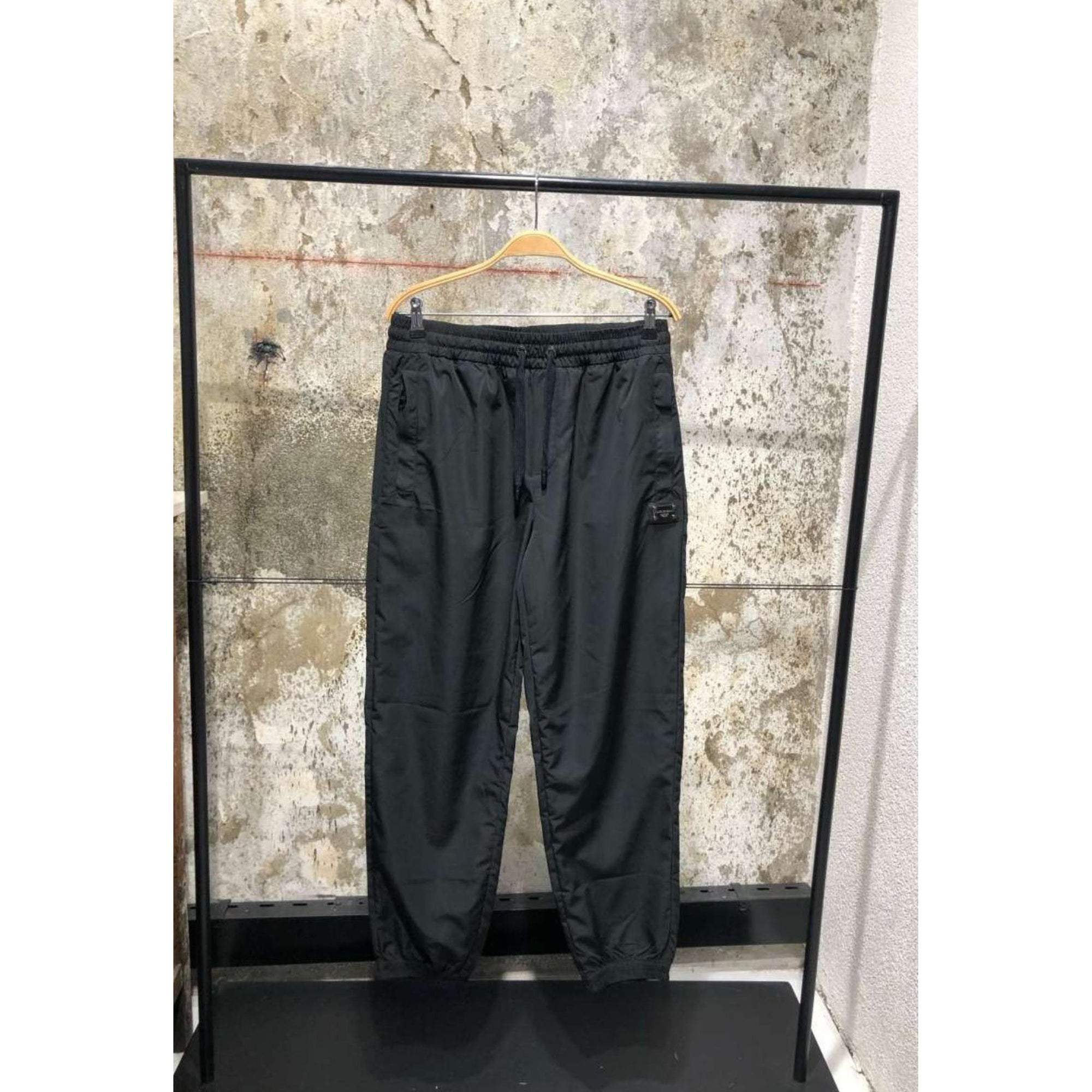 Black Tracksuit with Metal Logos