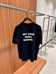 Black Cotton T-shirt
