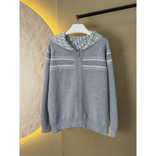 Grey Cashmere Reversible Sweatshirt