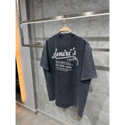 Dark Grey Washed Oversized T-Shirt