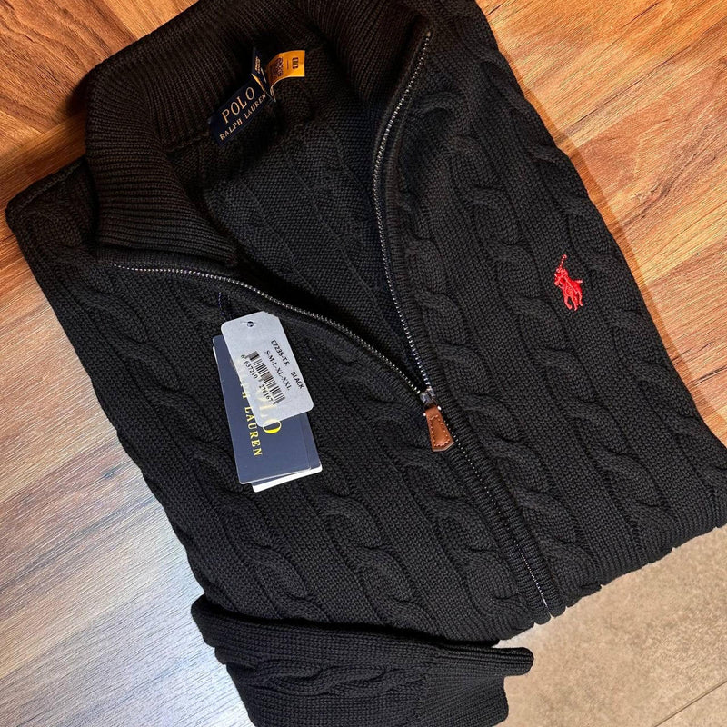 Black Knitted Sweater