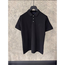 Black Monogram Polo T-shirt