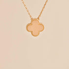 Red V Cleef Necklace with Crystal (Box Included)