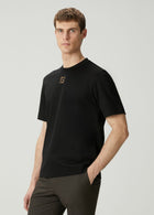 Black Cotton T-shirt