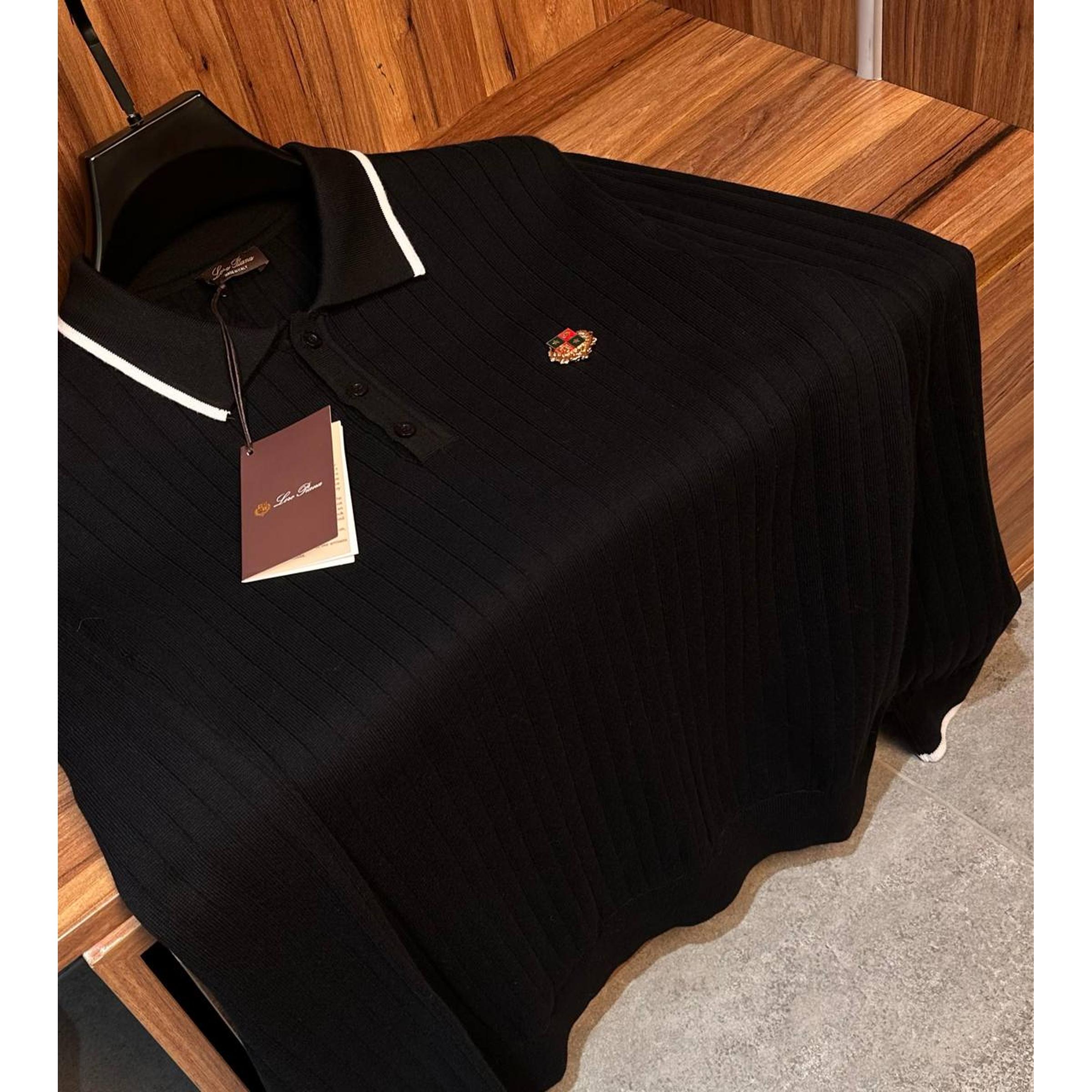Black Knitted Sweater