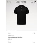 Black Monogram Polo T-shirt