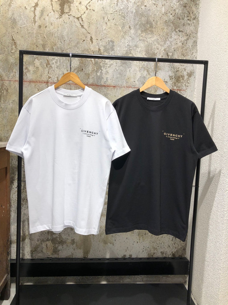 Black & White Cotton T-shirt