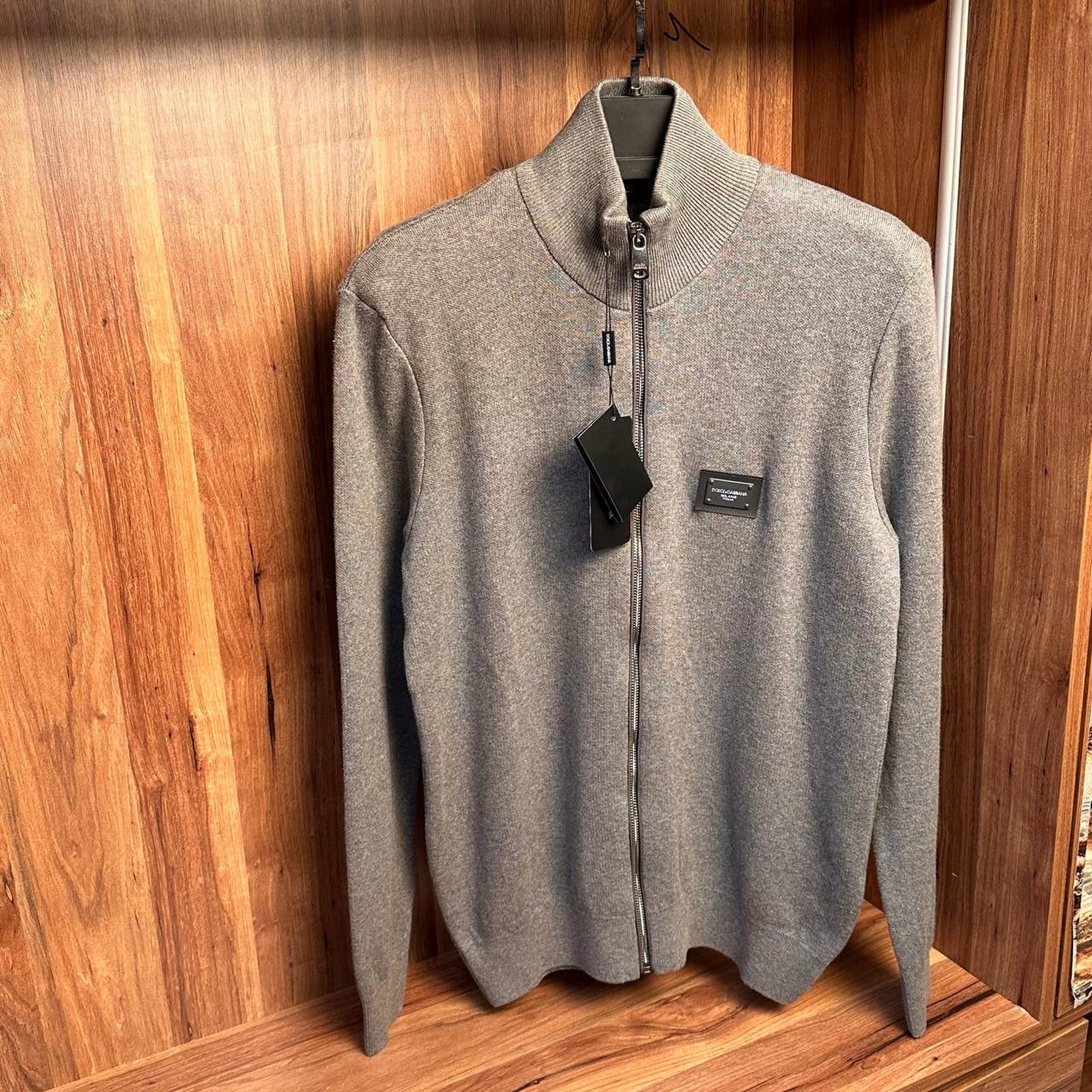 Grey Knitted Sweater
