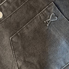 Black Denim Shirt Jacket