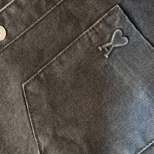 Black Denim Shirt Jacket