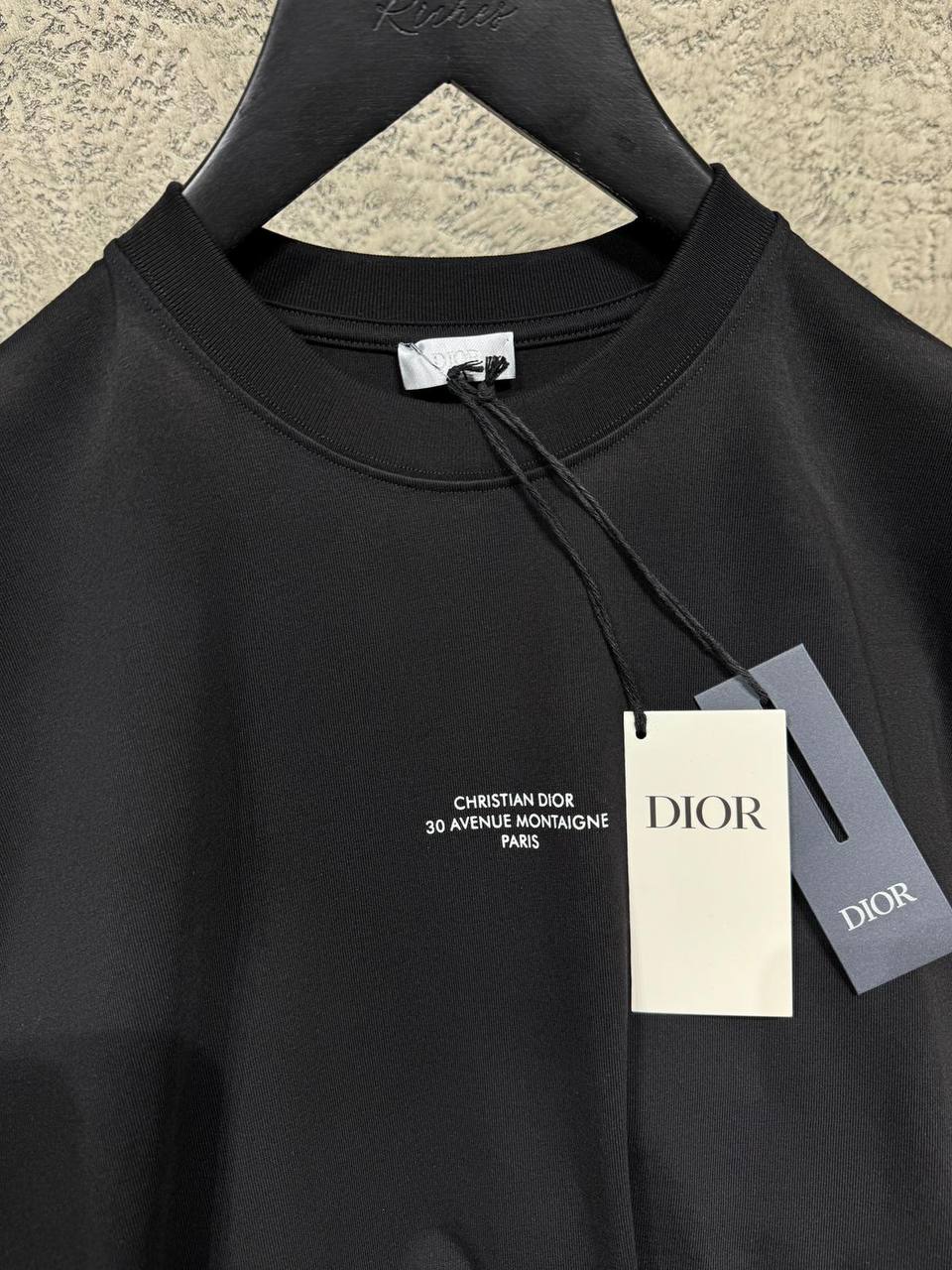 Black Cotton T-shirt