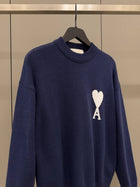 Dark Blue Knitted Sweater