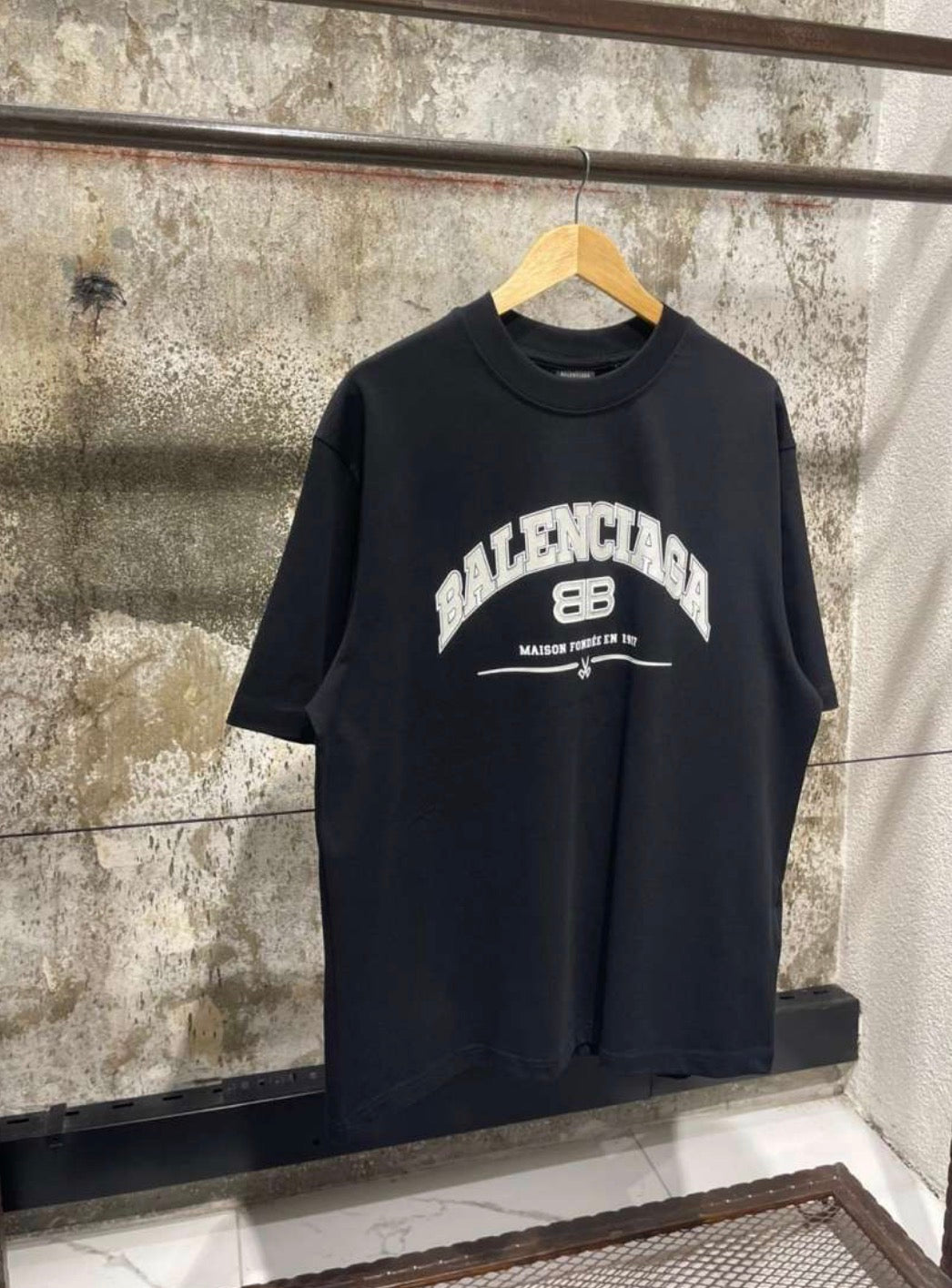 Black Cotton T-shirt