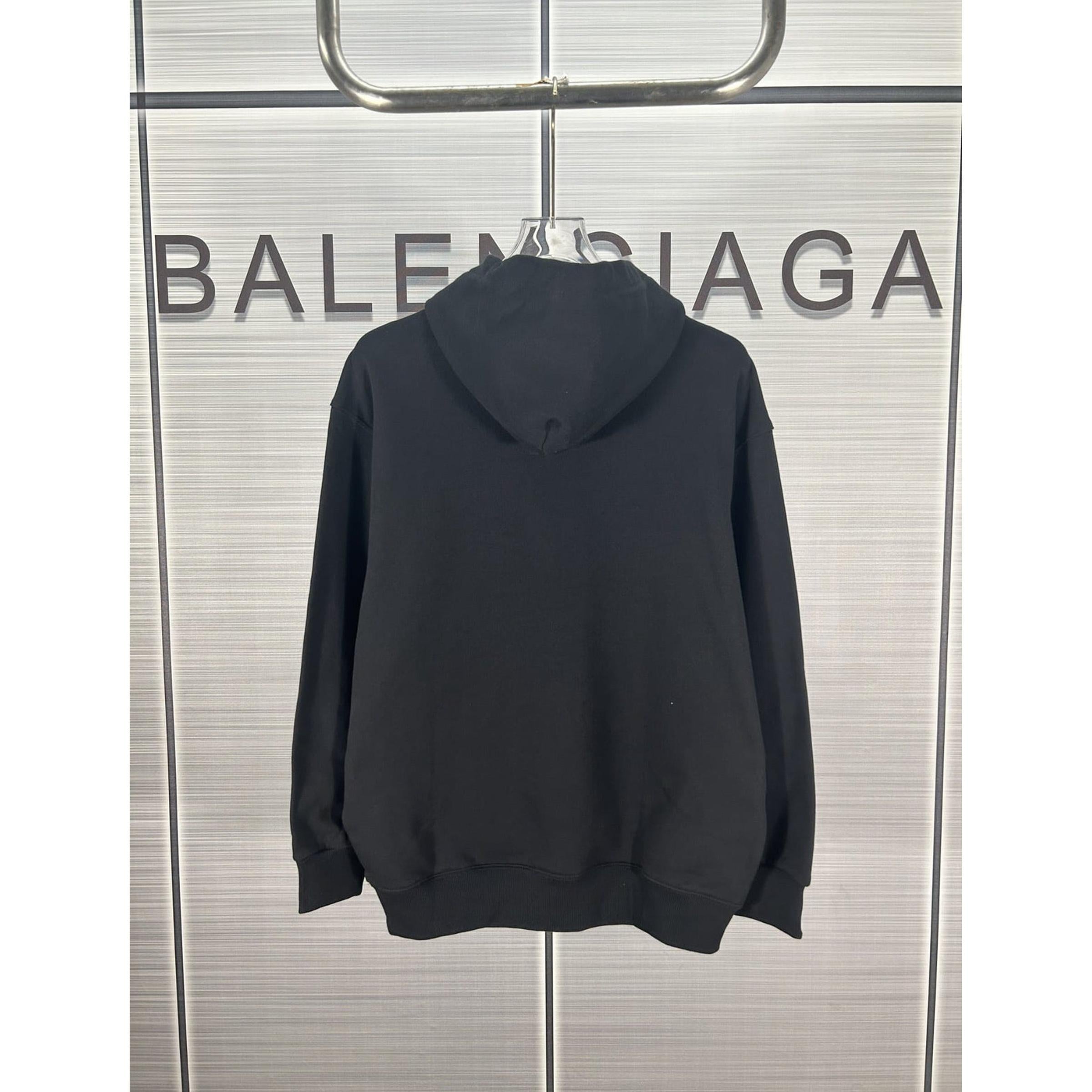 Black Oversized Hoodie