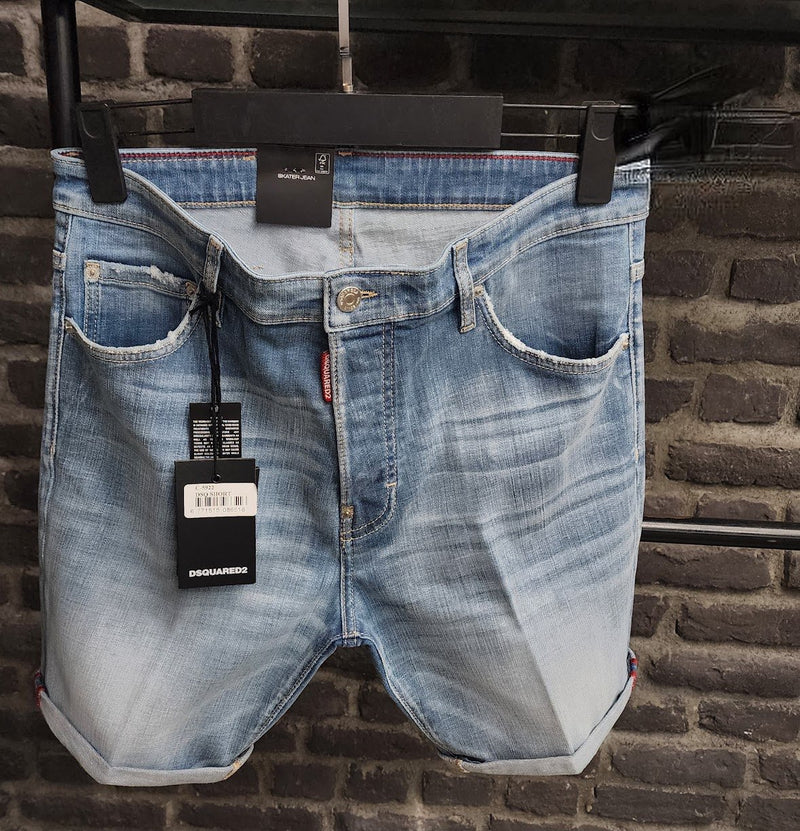 Light Blue Short Jeans