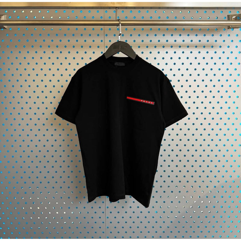 Crna prevelika majica kratkih rukava