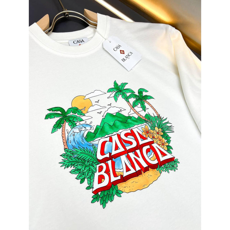 White Cotton T-shirt