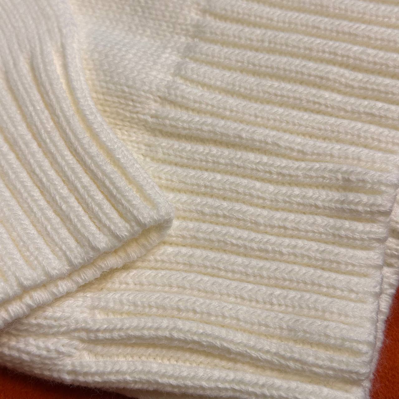White Wool Sweater
