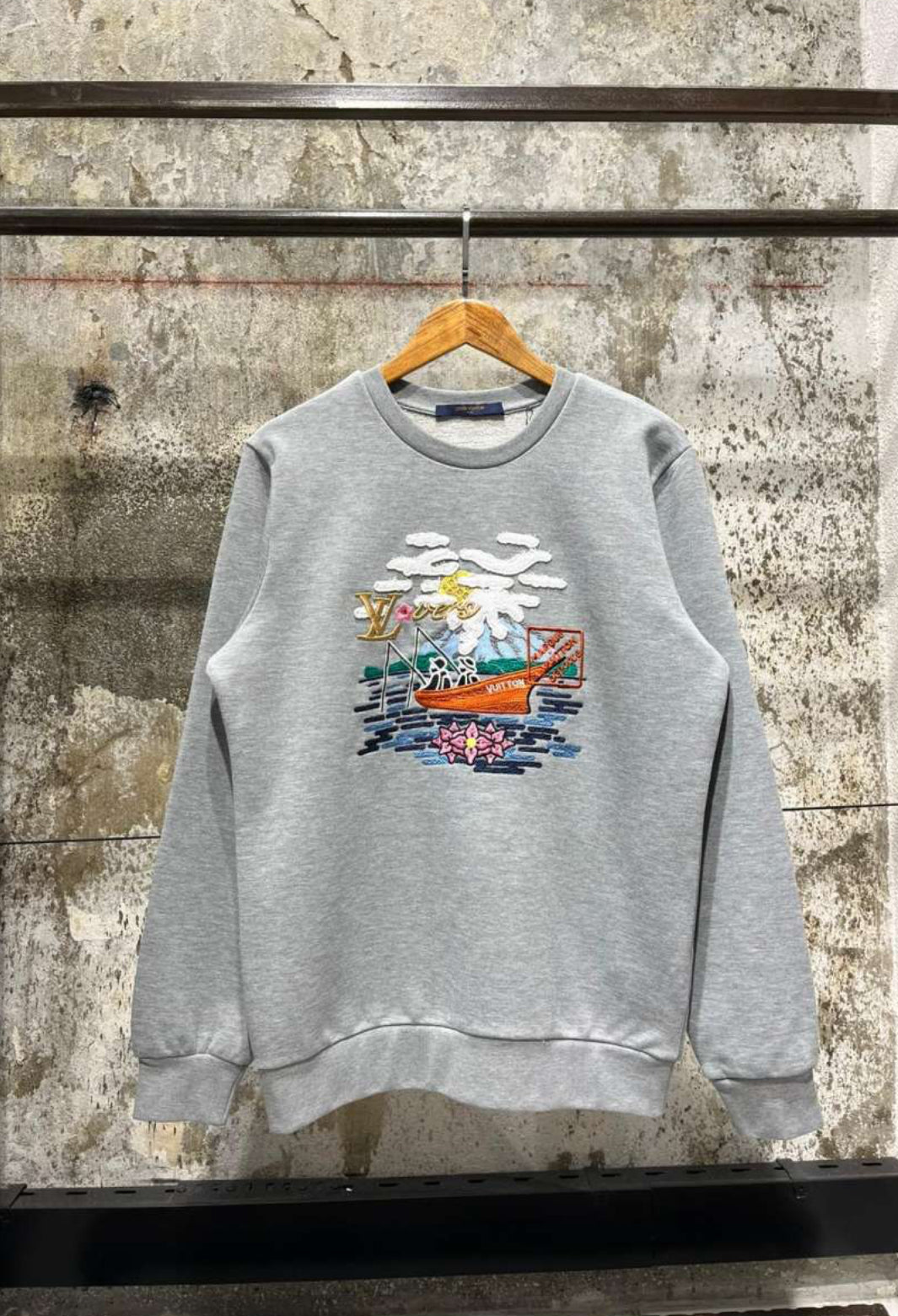 Grey Oversized Blouse