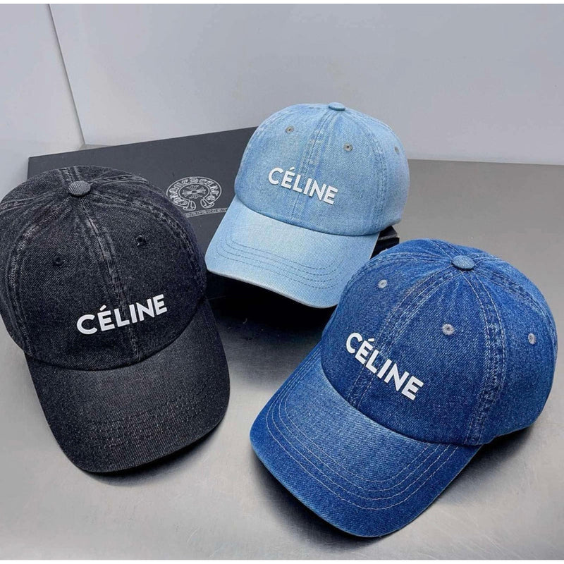 Denim Cap in 3 Colors