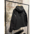 Black Jacket with Monogram Pocket
