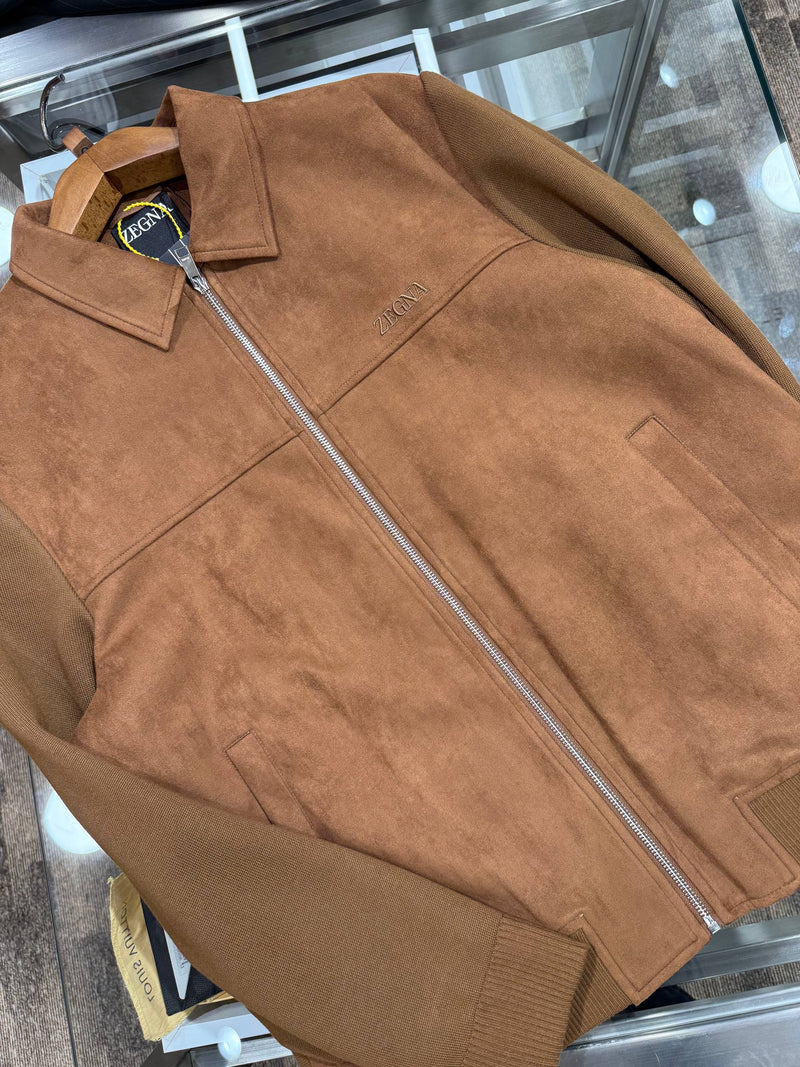 Brown Suede Jacket