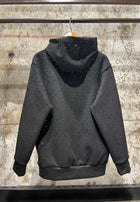 Black Cotton Hoodie