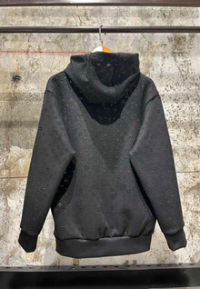 Black Cotton Hoodie