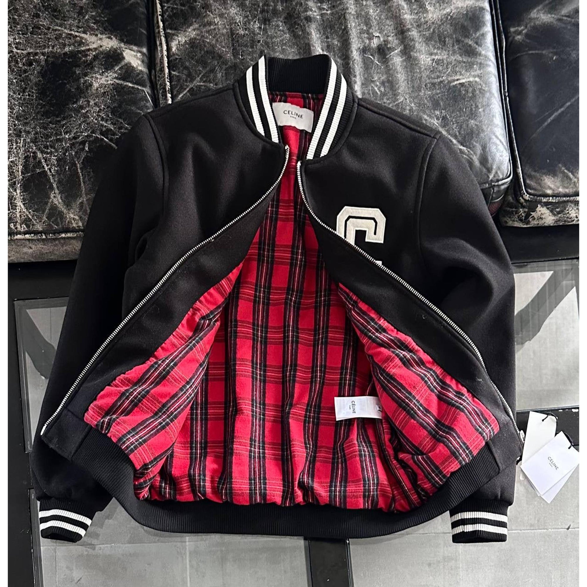Black Bomber Jacket