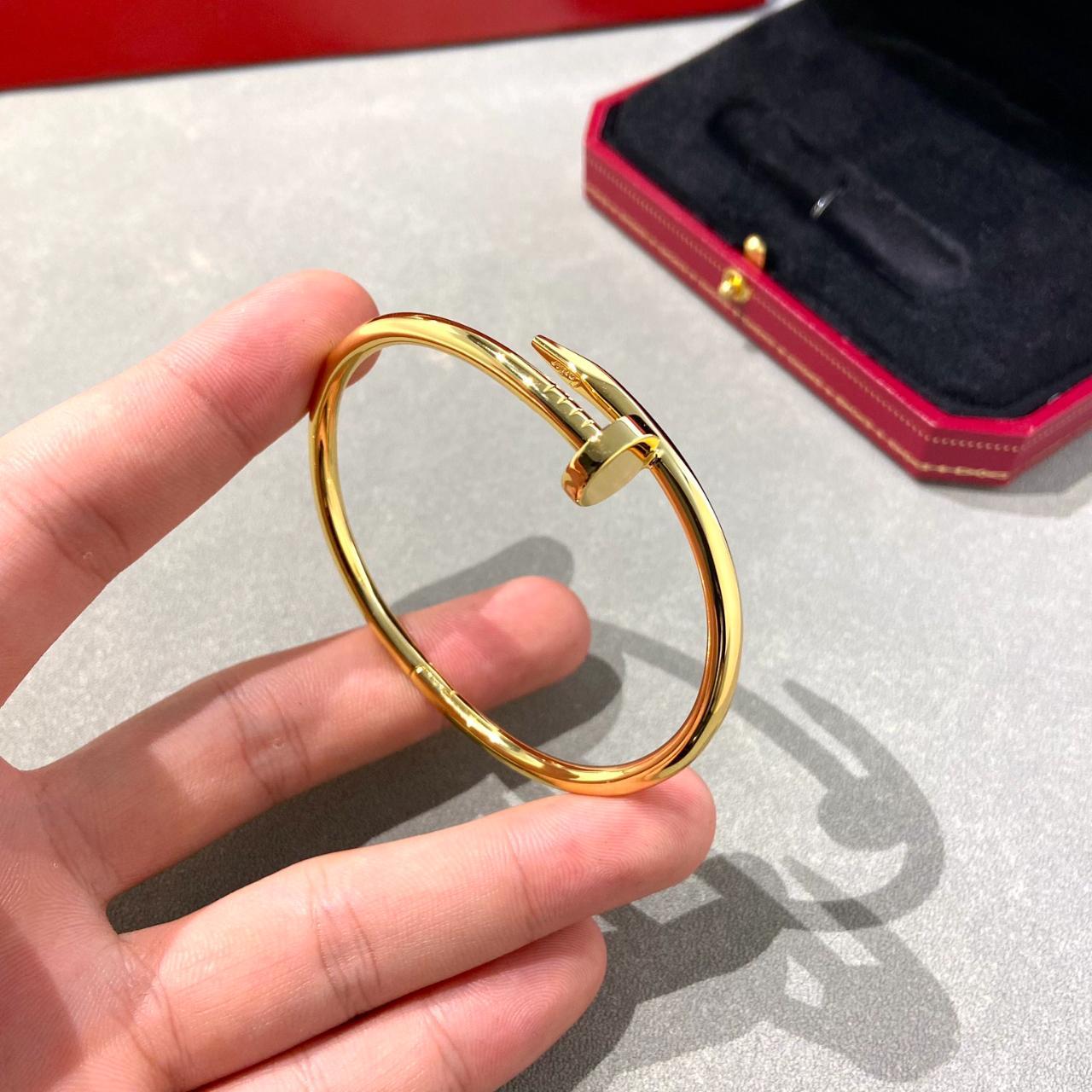 Gold Nail Bracelet