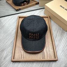 Black Denim Hat