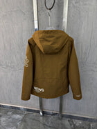 Brown Windbreaker Jacket