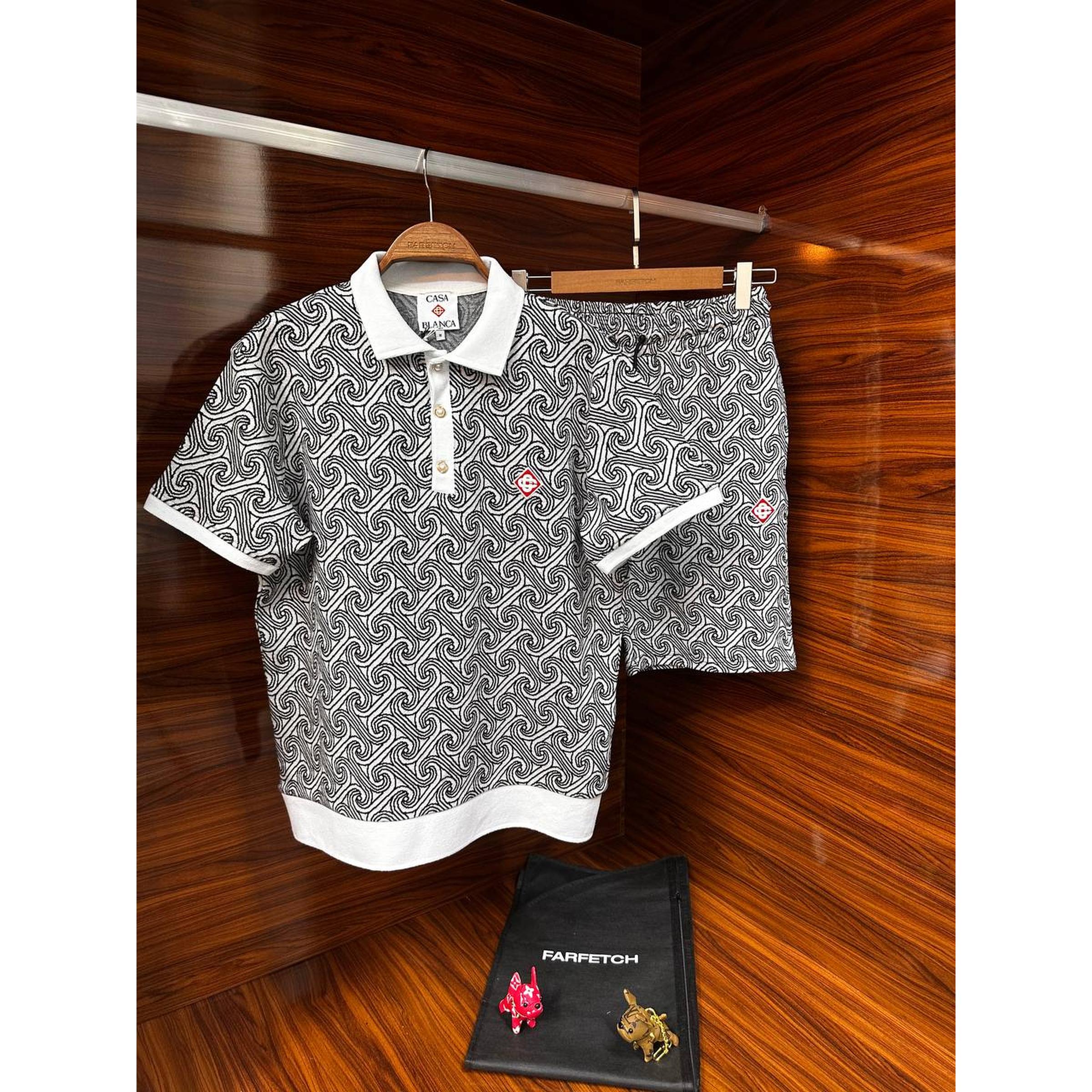 Black Monogram Summer Set