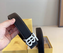 Real Leather Black Belt