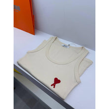 Beige Women Top with Embroidered Logo