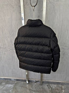 Black Monogram Bomber Jacket