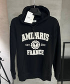 Black Cotton Hoodie