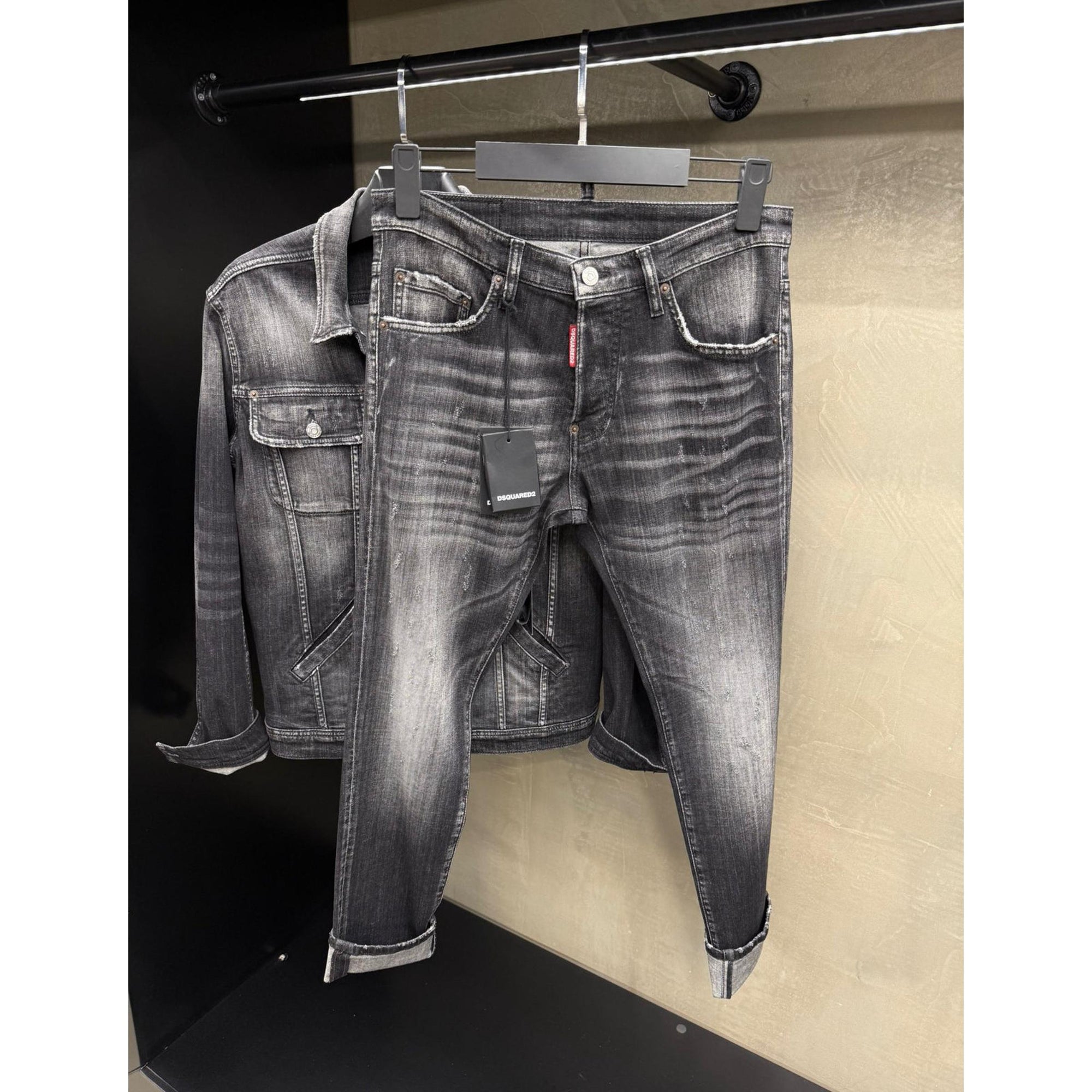 Black Denim Set