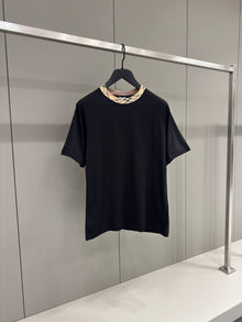 Black Cotton T-shirt