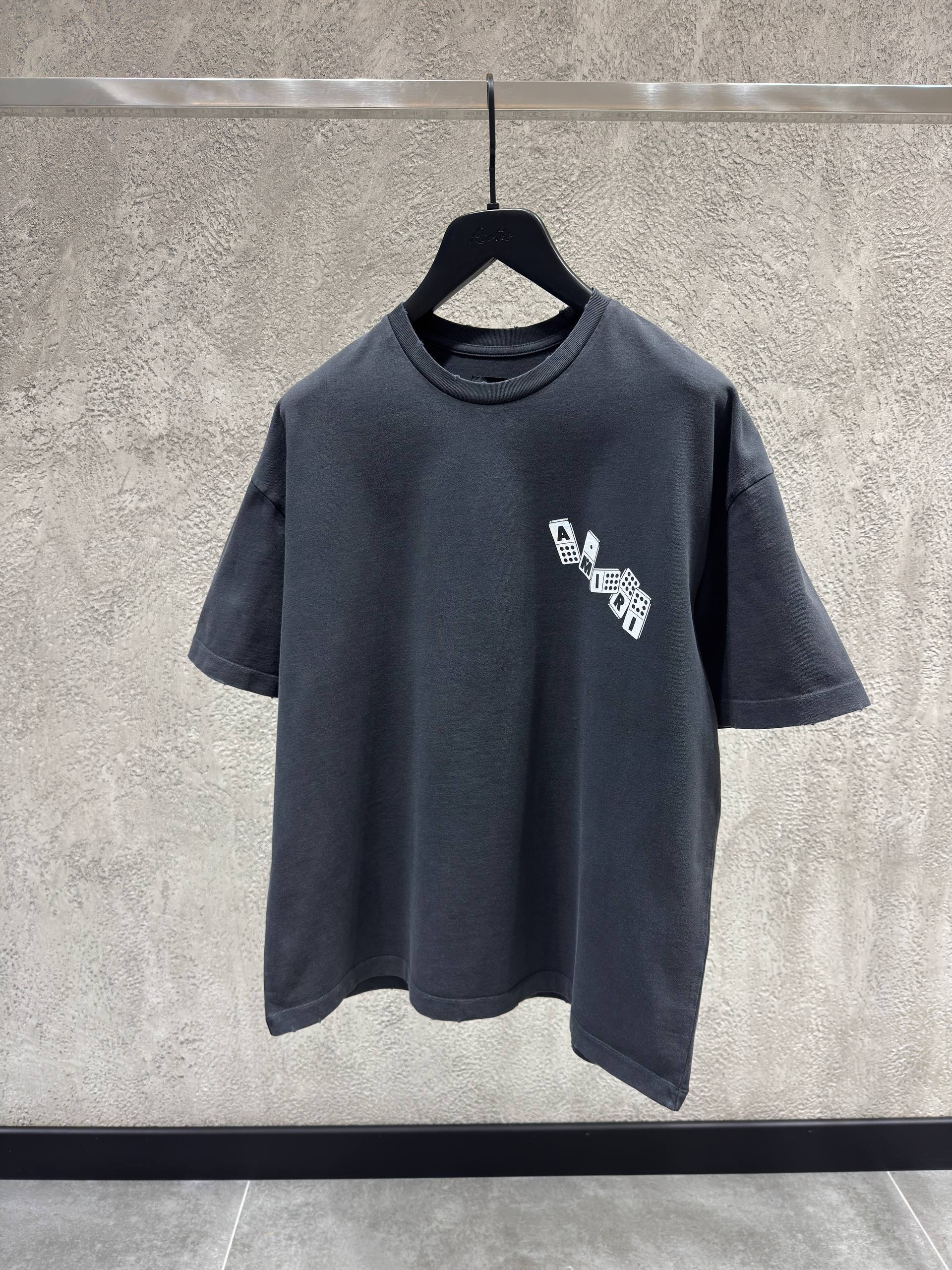 Black Cotton T-shirt