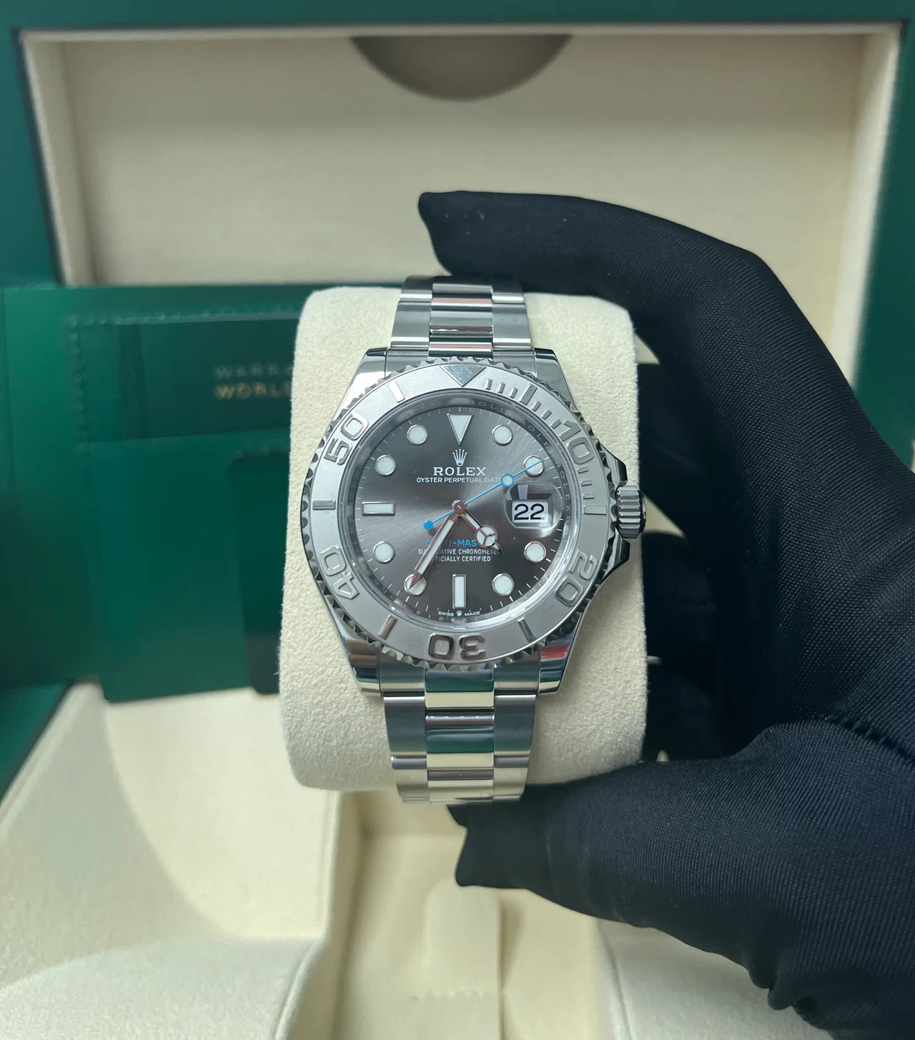 Yacht Master Rhodium Dial 40mm