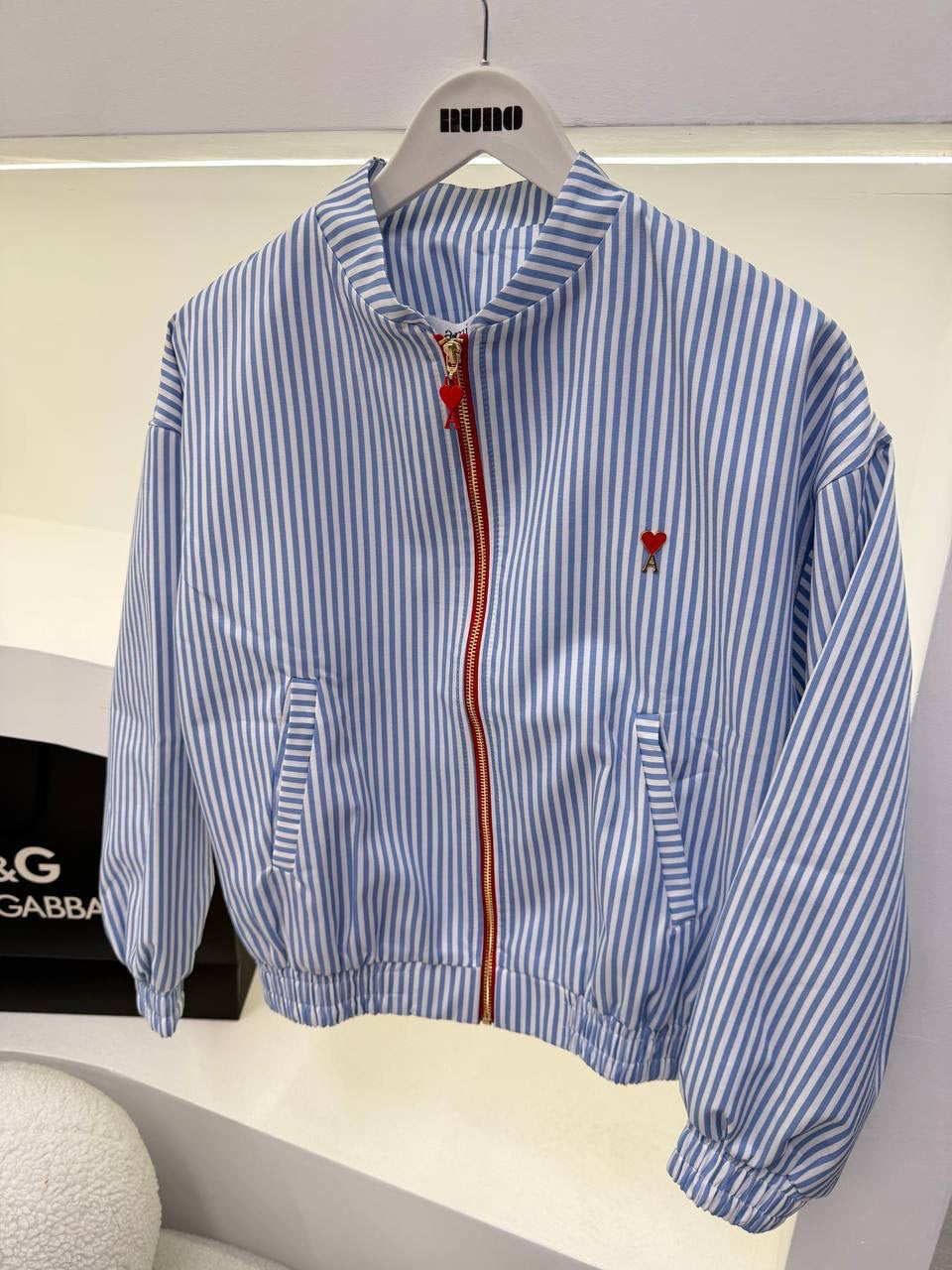 Blue Windbreaker Jacket