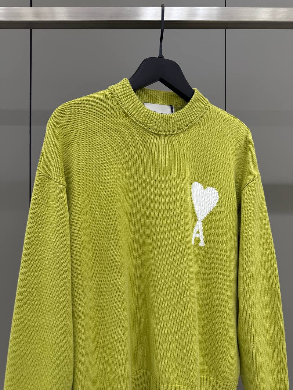 Lime Green Knitted Sweater
