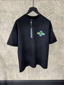 Dark Grey Cotton T-shirt