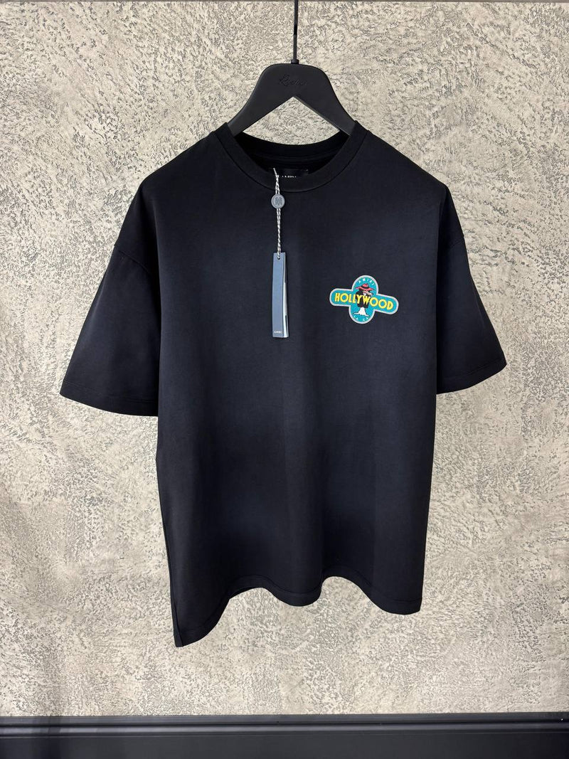Dark Grey Cotton T-shirt